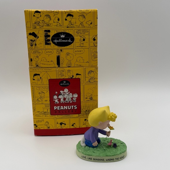 Hallmark Peanuts Gallery “Love Warms The Heart” Figurine - Picture 5 of 14